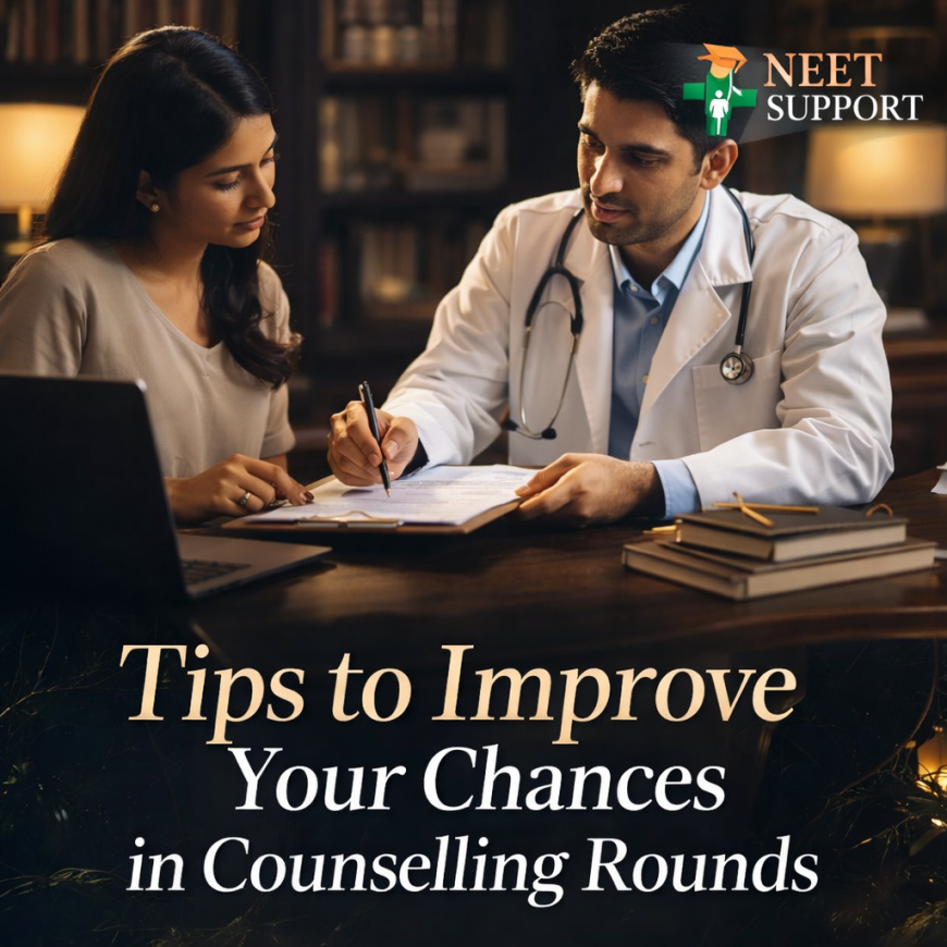 NEET Support Tips to Improve Your Chances in Counselling Rounds