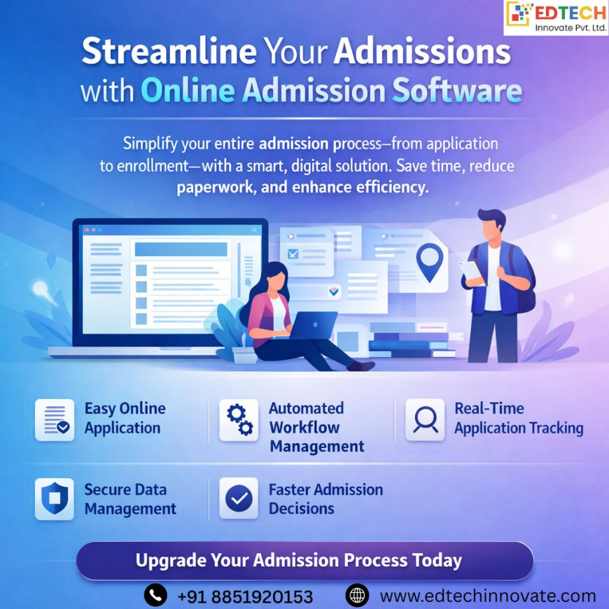 How Does Online Admission Software Help in Digital Transformation?