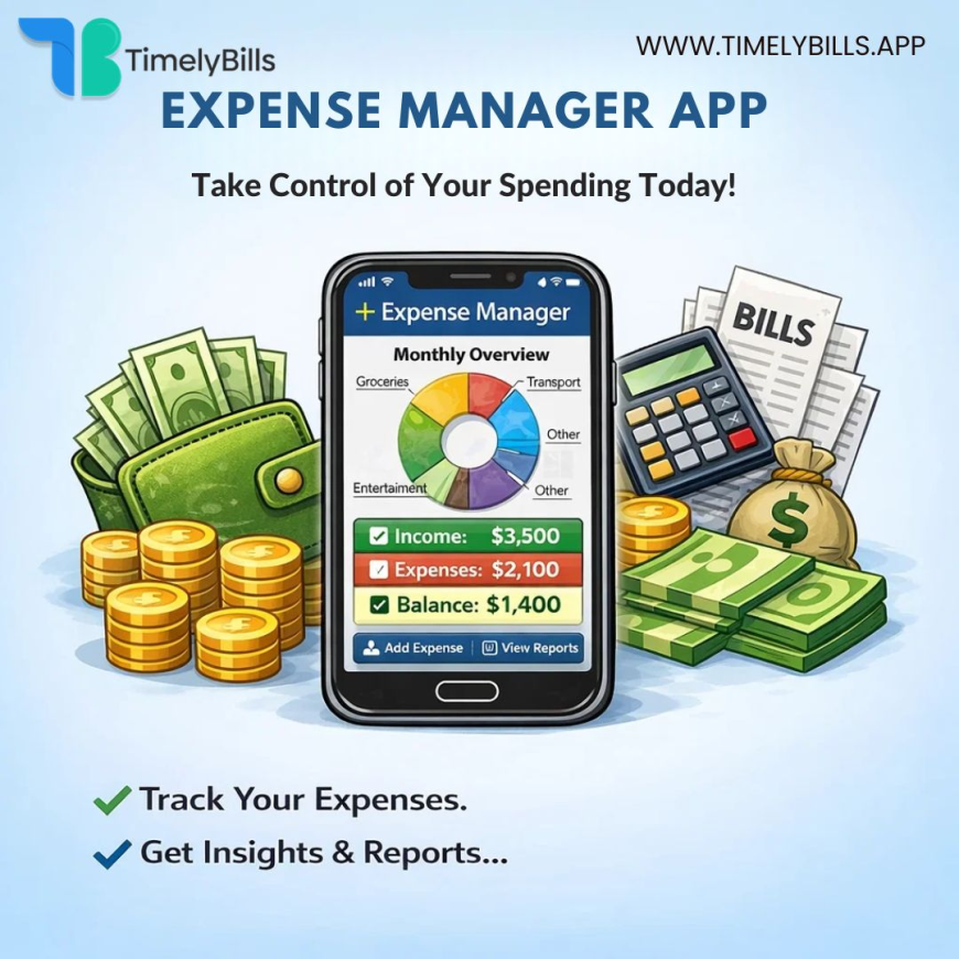 Take Control of Your Finances with the Best Bill Reminder & Expense Management App - TimelyBIlls