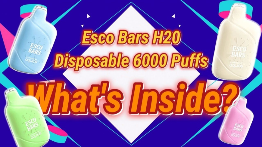 Grab an exclusive deal on H2O Esco Bars today! Experience smooth, water-based vapor with 6000 puffs and free shipping. Shop the cleanest flavors in the vaping world now.