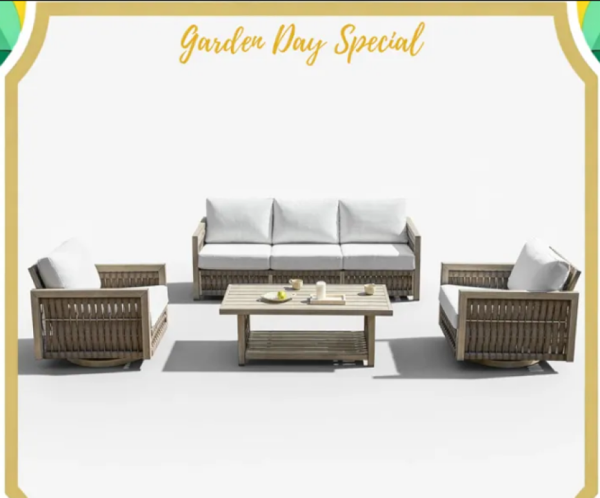 Why A Washable Outdoor Conversation Sofa Set Is A Must-Have For Your Backyard