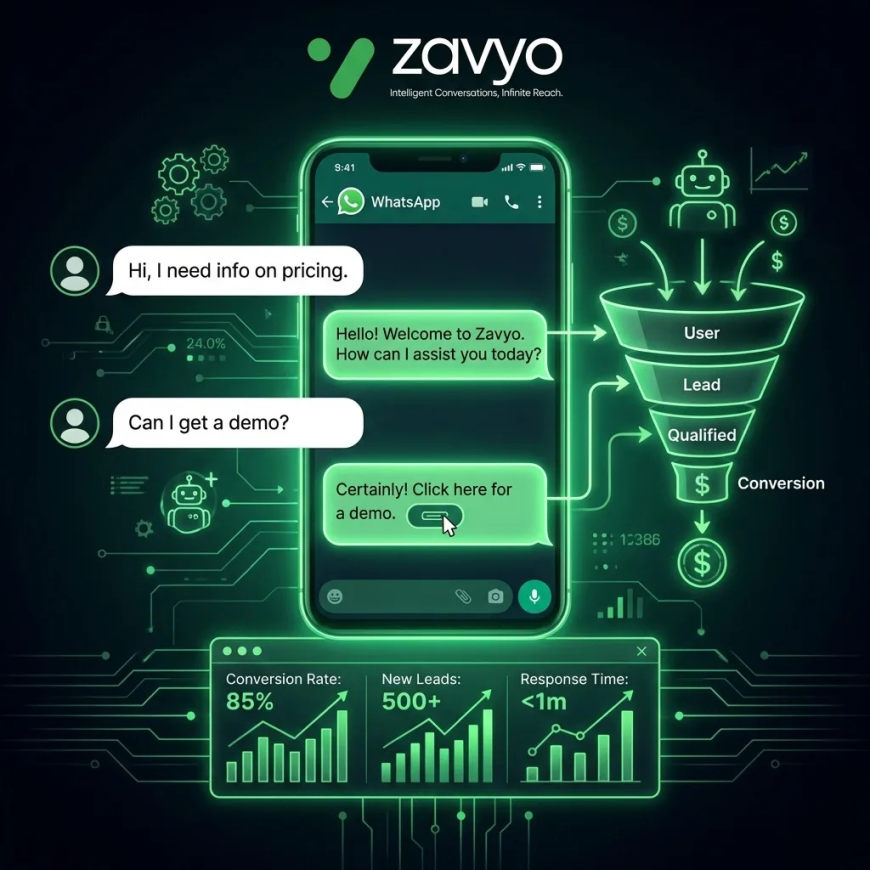 How to Generate Leads Using WhatsApp Automation | Zavyo