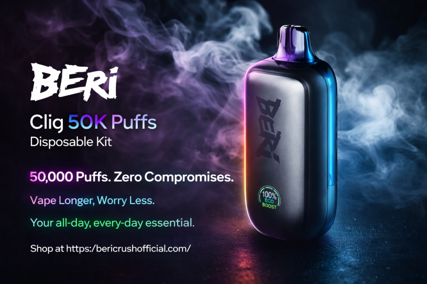 BERI CLIQ 50K: Smart Vaping Made Easy