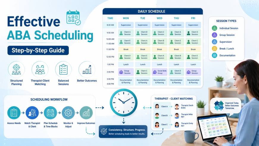 How to Build an Effective ABA Therapy Schedule: A Complete Guide for BCBA Practitioners