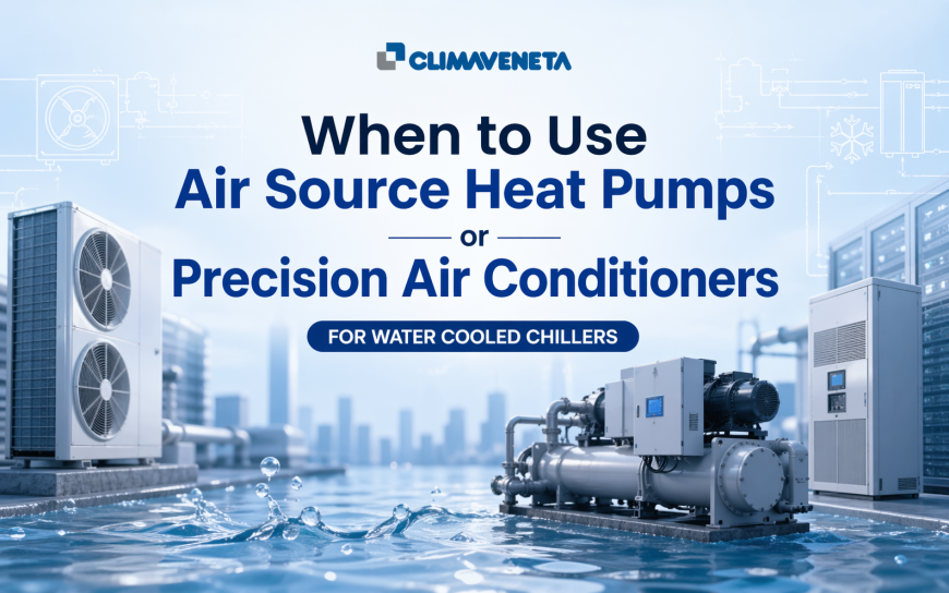 When to Use Air Source Heat Pumps or Precision Air Conditioners