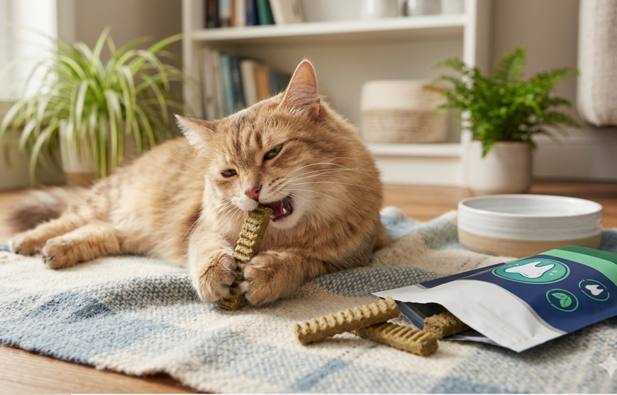 Cat Dental Treats That Support Better Oral Health