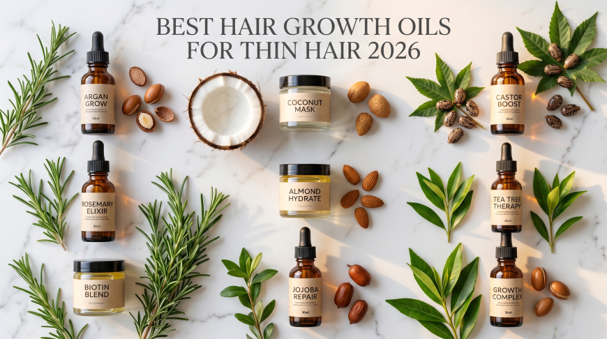 9 Best Hair Growth Oils for Thin Hair That Actually Work in 2026
