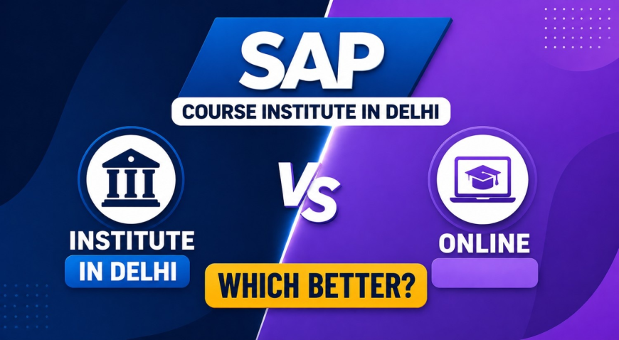 SAP Course Institute in Delhi vs Online: Which Better