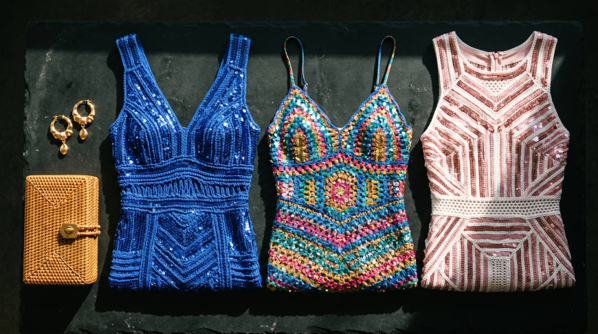 Sparkle Crochet Dress Guide: Cobalt, Multi & Pink/White Styles Ranked