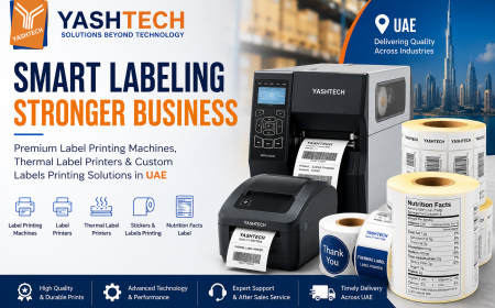 Complete Guide to Label Printing Machines & Label Solutions in UAE
