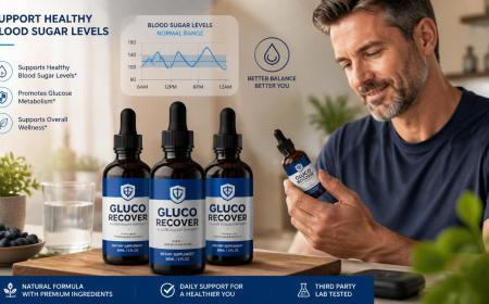 Gluco Recover Natural Support for Healthy Blood Sugar and Daily Vitality
