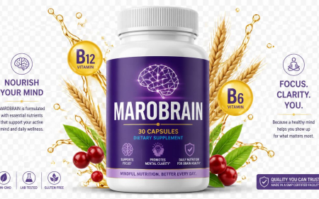MaroBrain Natural Brain Support for Focus, Memory, and Mental Clarity