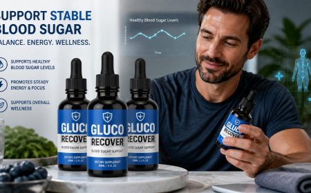 Gluco Recover Natural Blood Sugar Support for Daily Energy & Metabolic Wellness