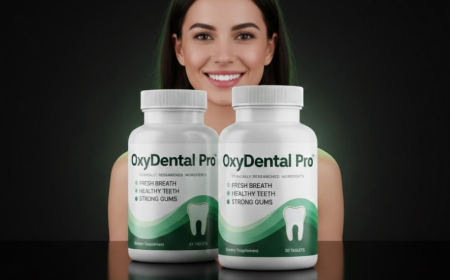 OxyDental Pro Natural Oral Health Support for Fresh Breath and Strong Teeth