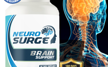 NeuroSurge Brain Support Formula for Focus, Memory & Mental Clarity