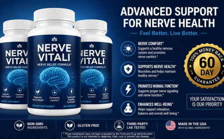 Nerve Vitali Natural Nerve Support for Comfort, Balance, and Mobility