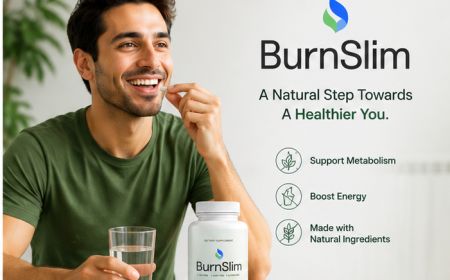 BurnSlim™ Natural Fat Burner & Energy Support Supplement