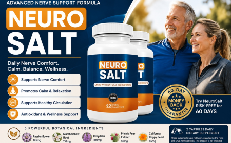 NeuroSalt Reviews USA: Nerve Pain Relief Formula