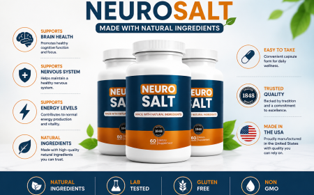 NeuroSalt Reviews USA: Natural Nerve Support Aid