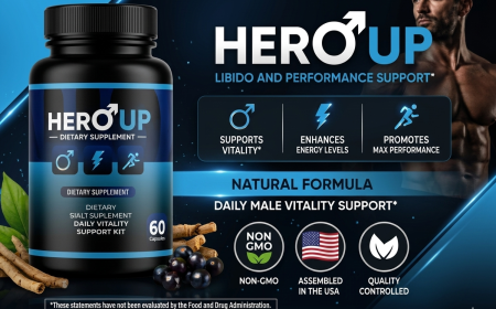 Hero Up Reviews USA – Natural Support for Men’s Energy, Stamina & Vitality