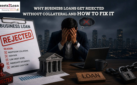 Why Business Loans Get Rejected Without Collateral in India