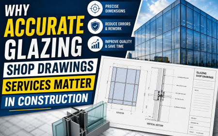 Why Accurate Glazing Shop Drawings Services Matter in Construction