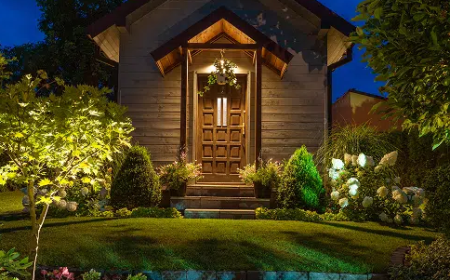 Creative Outdoor Lighting Installation Designs for Front Yards and Landscapes