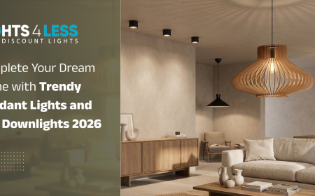 Complete Your Dream Home with Trendy Pendant Lights and LED Downlights 2026