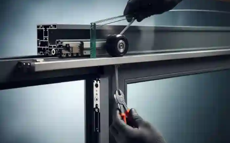 Sliding Door Installation in Dubai by WIDENET FZC LLC