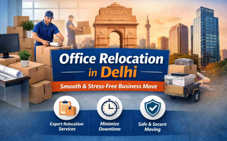 Office Relocation in Delhi – Professional and Secure Shifting Services