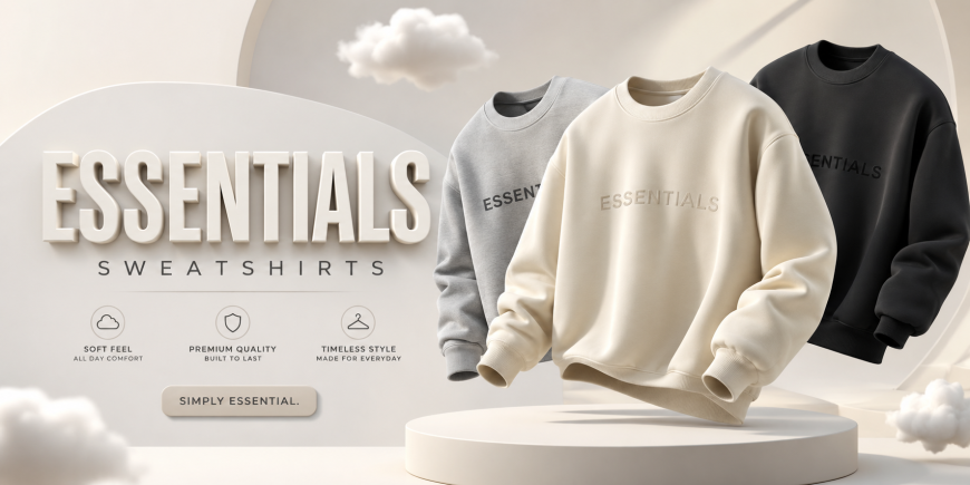 Essentials Sweatshirts That Elevate Your Everyday Look