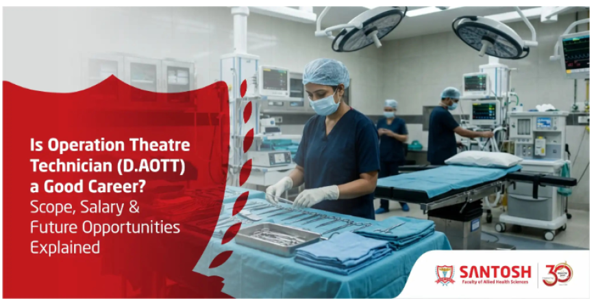 Is Operation Theatre Technician (D.AOTT) a Good Career?