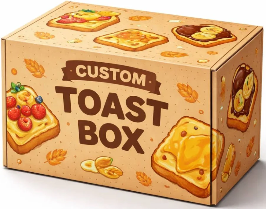Custom Toast Boxes That Add Style and Freshness to Every Order