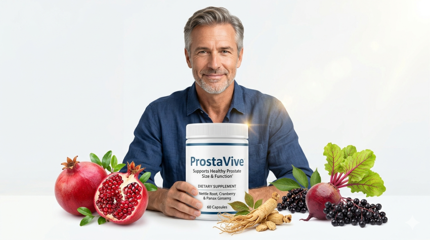 ProstaVive Natural Prostate Support for Urinary Comfort & Male Vitality