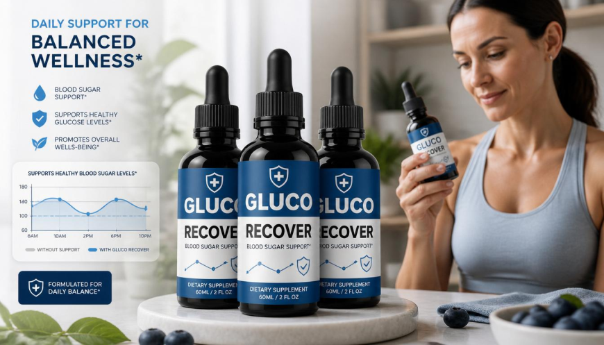 Gluco Recover – Natural Blood Sugar Balance & Daily Energy Support