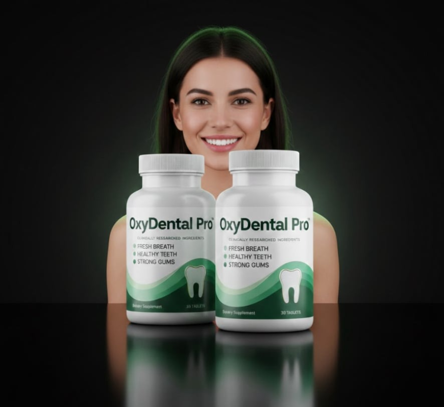 OxyDental Pro Natural Oral Health Support for Fresh Breath and Strong Teeth