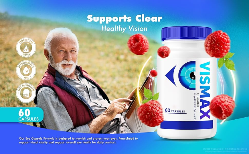 Vismax Daily Vision Support for Clear & Comfortable Eyes
