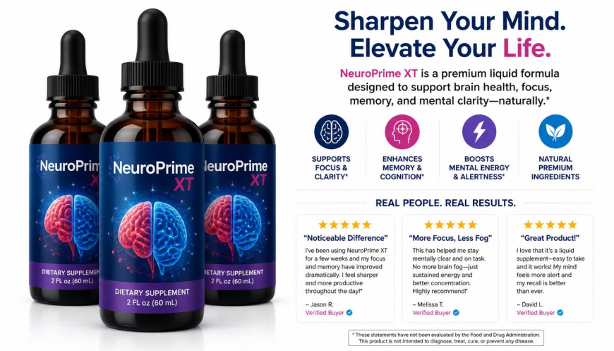NeuroPrime Advanced Brain Support for Focus, Memory & Mental Clarity