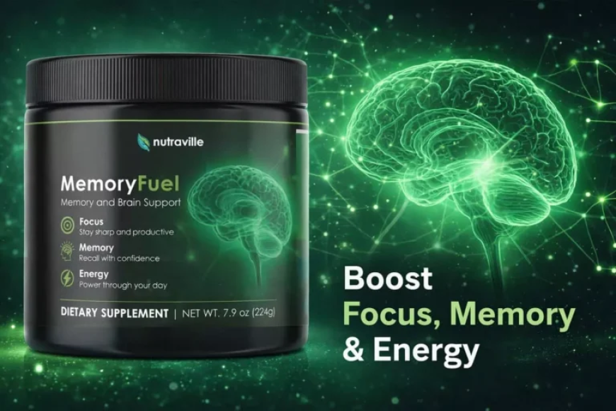 MemoryFuel Brain Support Formula for Focus, Memory & Mental Clarity