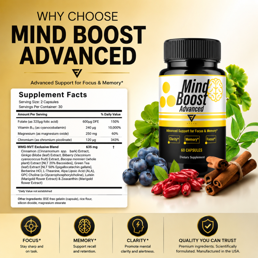 MindBoost Reviews 2026 | Brain Support Formula USA
