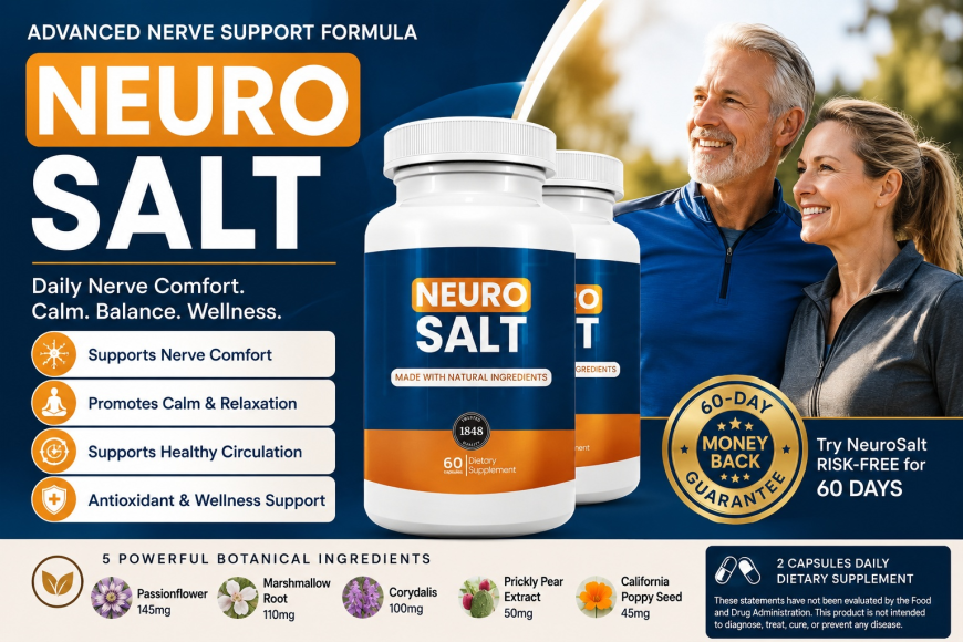 NeuroSalt Reviews USA: Nerve Pain Relief Formula