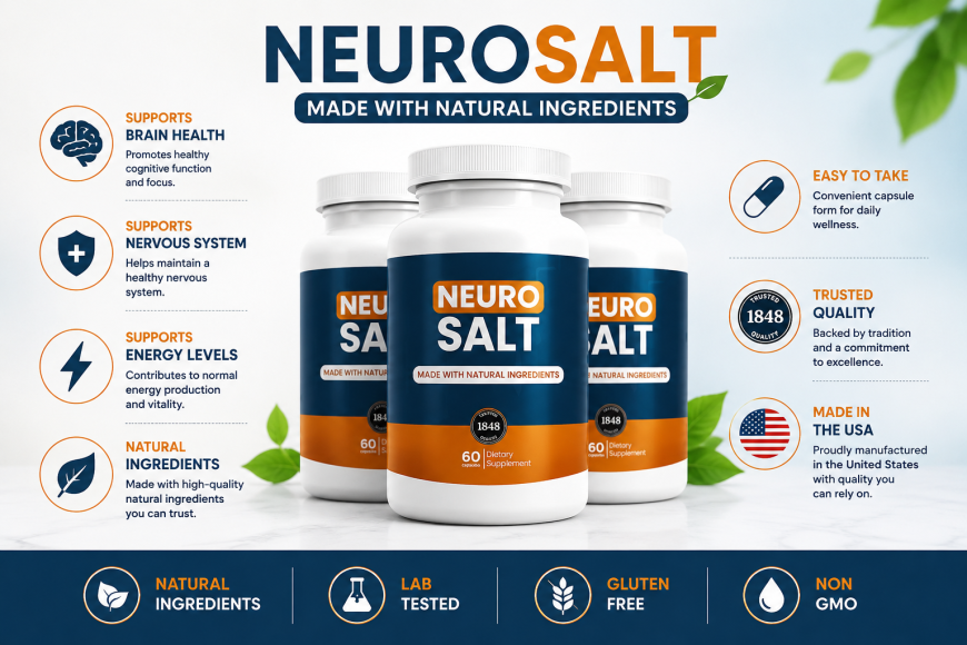 NeuroSalt Reviews USA: Natural Nerve Support Aid
