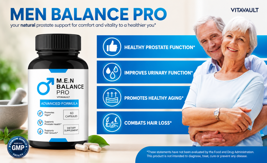 Men Balance Pro Reviews USA: Energy Support Formula