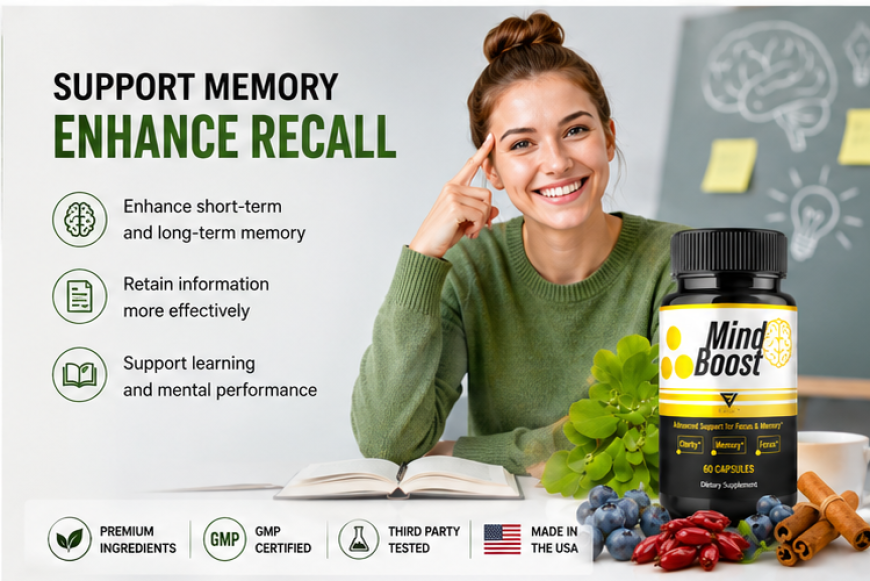 MindBoost Reviews USA – Brain Support for Focus & Memory