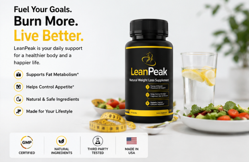 LeanPeak Reviews USA – Natural Metabolism Support