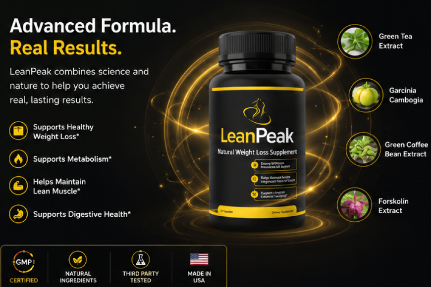 LeanPeak Reviews USA – Natural Weight Support