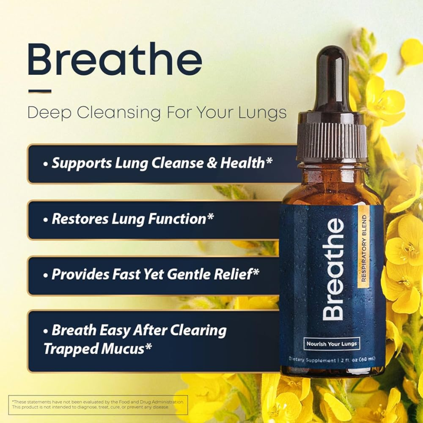 Breathe Supplement Reviews USA | Lung Support Formulav