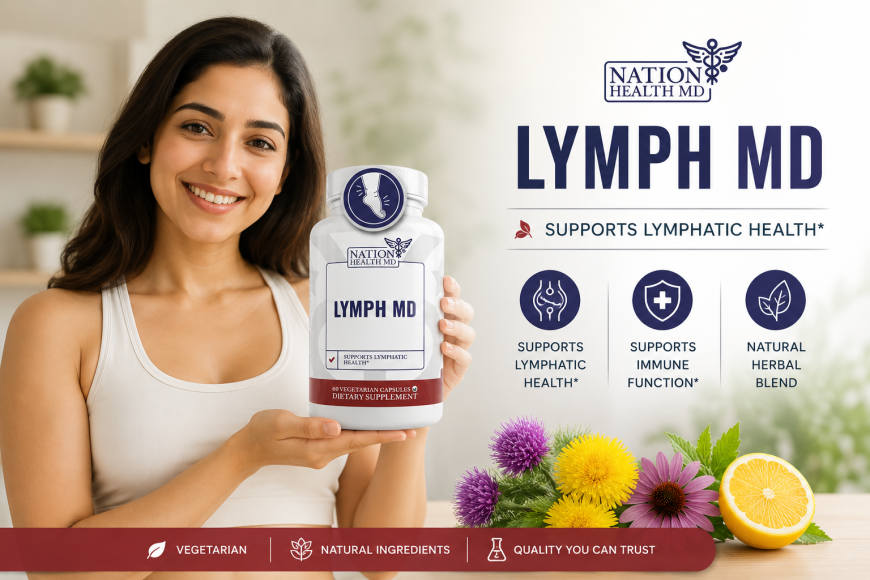 Lymph MD Natural Lymphatic Detox & Immune Support Formula