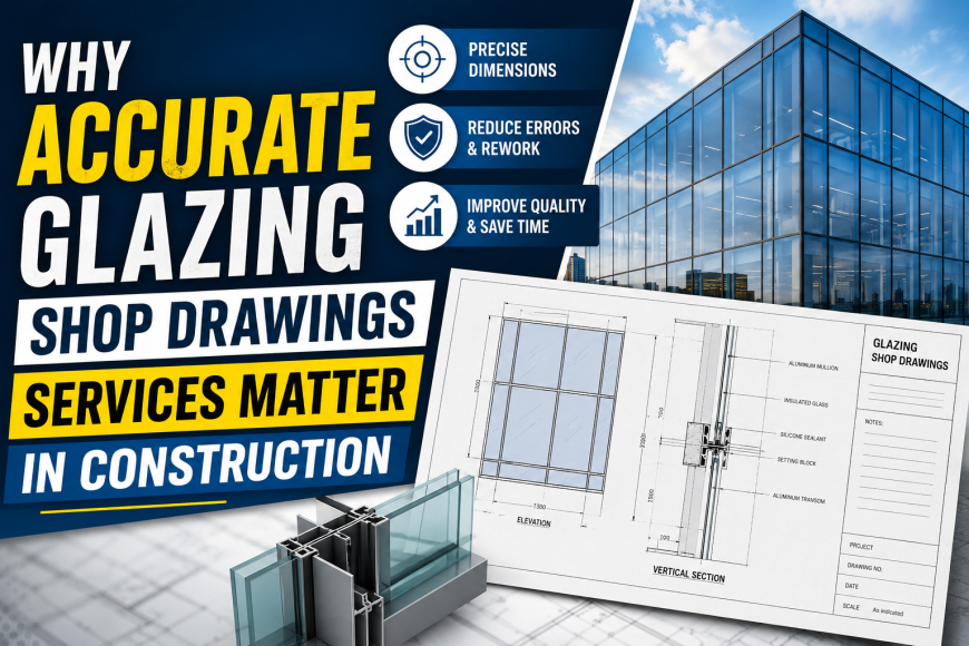 Why Accurate Glazing Shop Drawings Services Matter in Construction