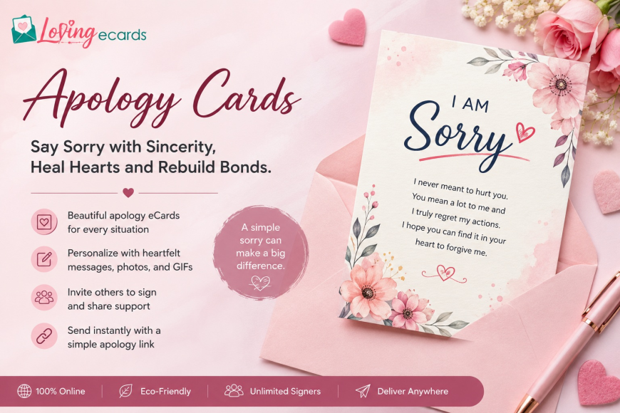 Best Sorry Ecards Online to Express Regret and Rebuild Emotional Connections